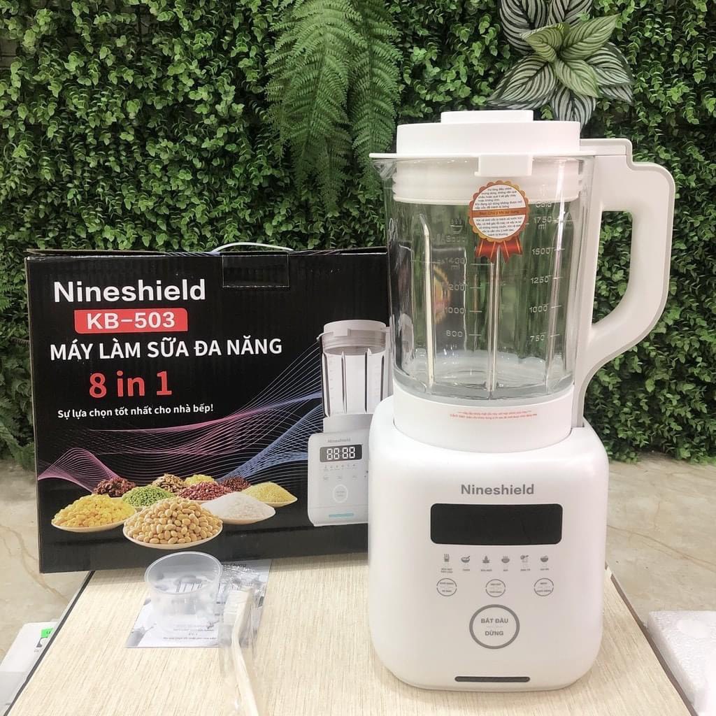 Máy làm sữa cao cấp 8in1 chính hãng Nineshield Nhật Bản có bảo hành 12 tháng.