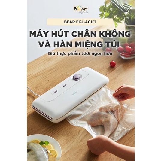 Máy Hút Chân Không Bear ⭐HÀNG CHÍNH HÃNG QUỐC TẾ BẢO HÀNH 12 THÁNG