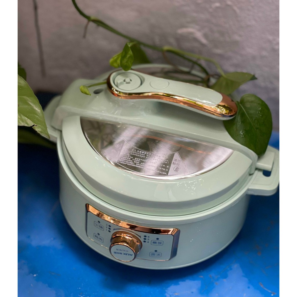Nồi hầm chậm AUX,nồi áp suất 406 , nồi nấu cháo, nấu cơm, ăn lẩu bản mới nhất 2021.