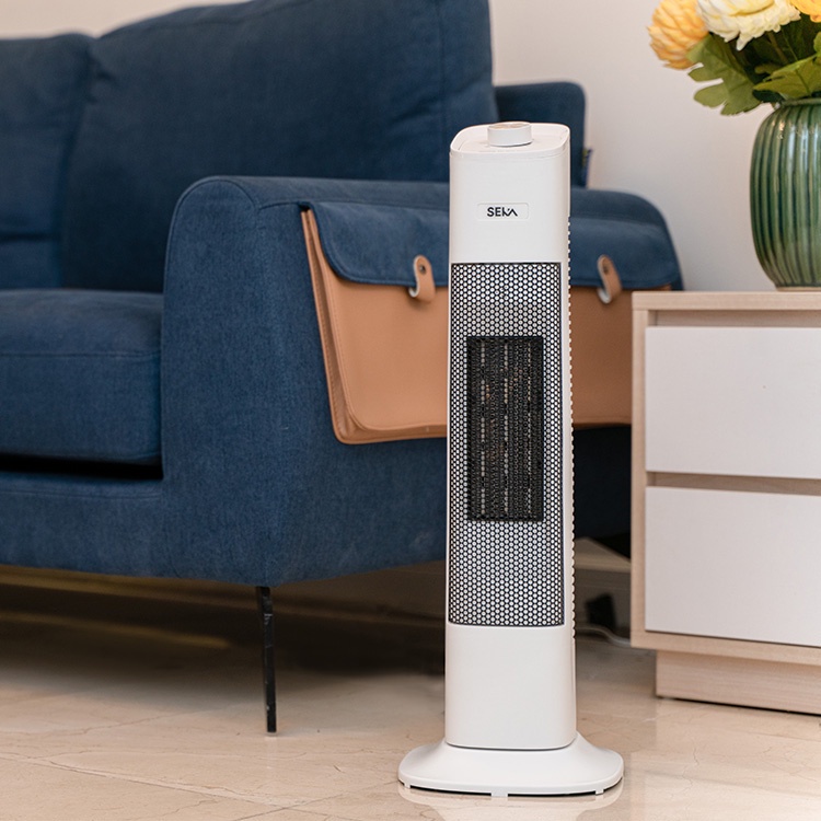 Quạt sưởi gốm  CAMEL/SEKA cao cấp, Máy sưởi làm ấm không khí công suất 2200W, an toàn, tiết kiệm điện, đầu xoay góc rộng