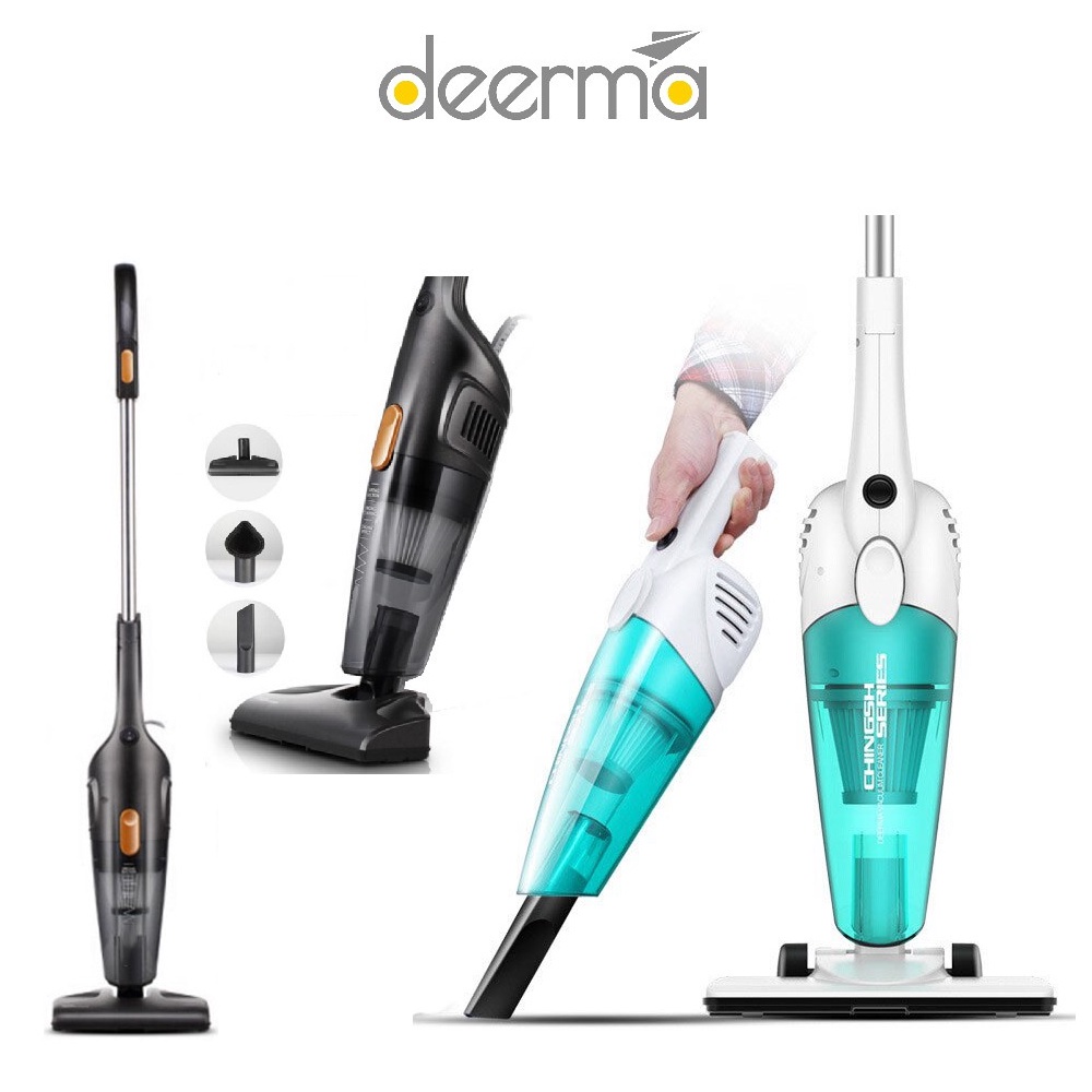 Máy hút bụi cầm tay Xiaomi Deerma Vacuum Cleaner DX118C (Xanh) / DX115C ( Đen)