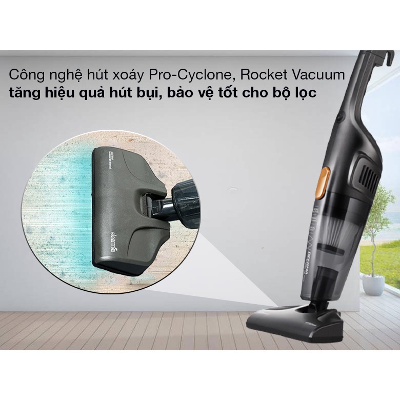 Máy hút bụi cầm tay Xiaomi Deerma Vacuum Cleaner DX118C (Xanh) / DX115C ( Đen)