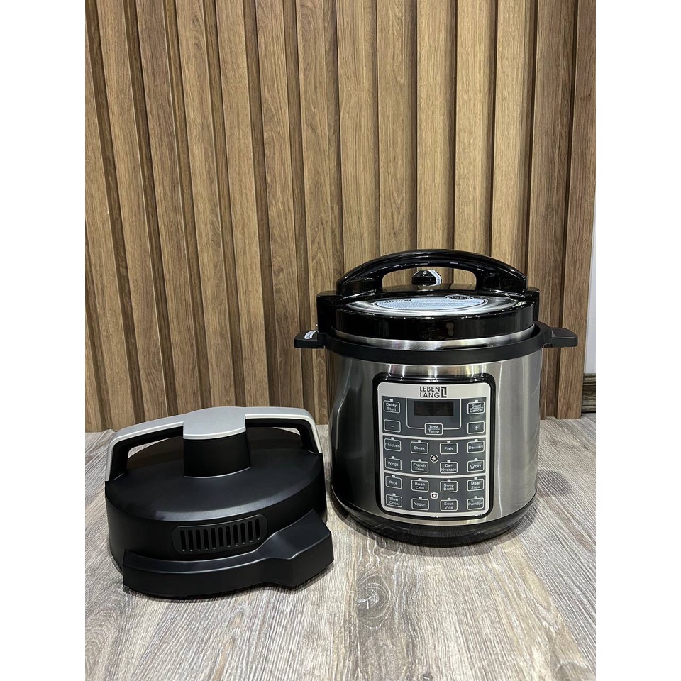Nồi áp suất điện Lebenlang LBEE0908-EC 14in1 - Nồi hầm đa năng- BH 24 tháng