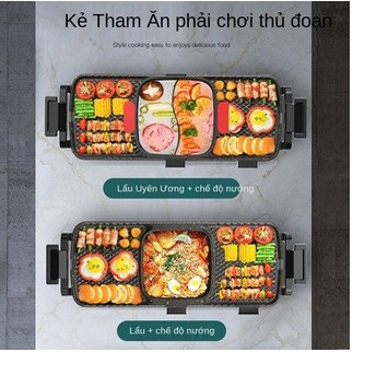 Lẩu nướng tích hợp nồi nhà đa chức năng