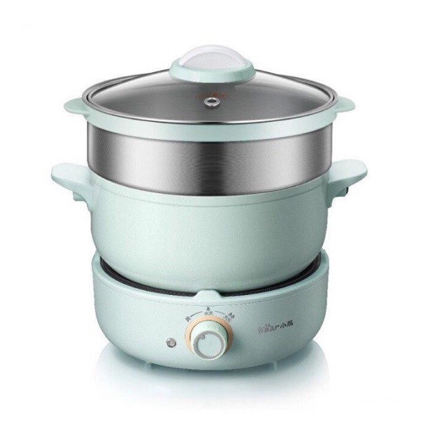 [Có sẵn] Nồi Điện, nấu , hấp, , hầm đa Năng 3 tầng Bear DHG-B25Z1 (2.5L)