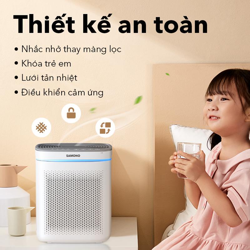 Máy lọc không khí SAMONO SW-APW200 - Bảo hành 12 tháng