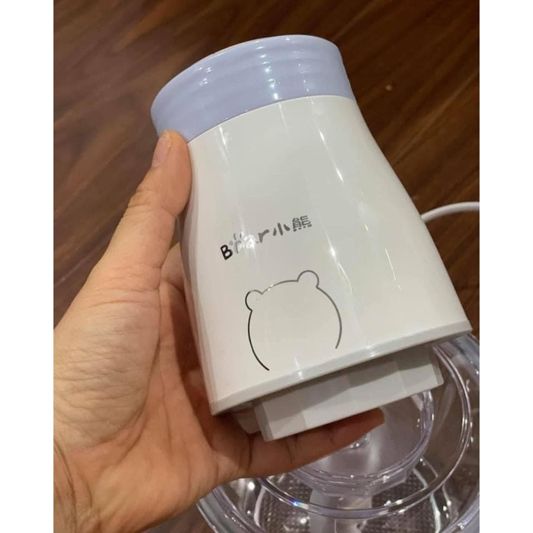 Máy xay thịt đa năng bear cối thủy tinh, đơn giản tiện dụng, dễ dàng xay thịt và lau rửa
