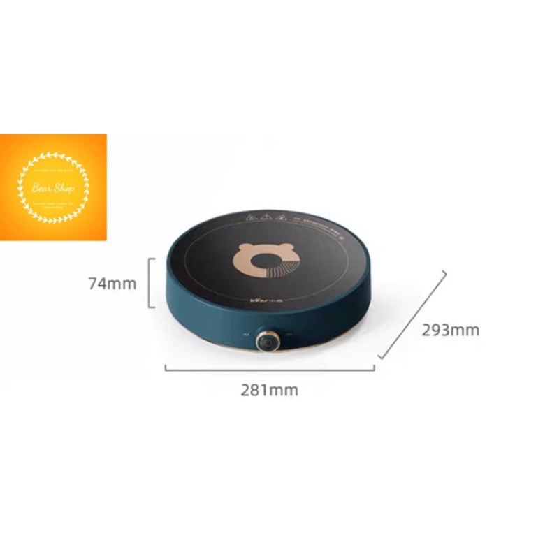 Bếp điện từ đa năng chính hãng BEAR nội địa, bếp đơn,sử dụng dễ dàng,siêu an toàn!!!