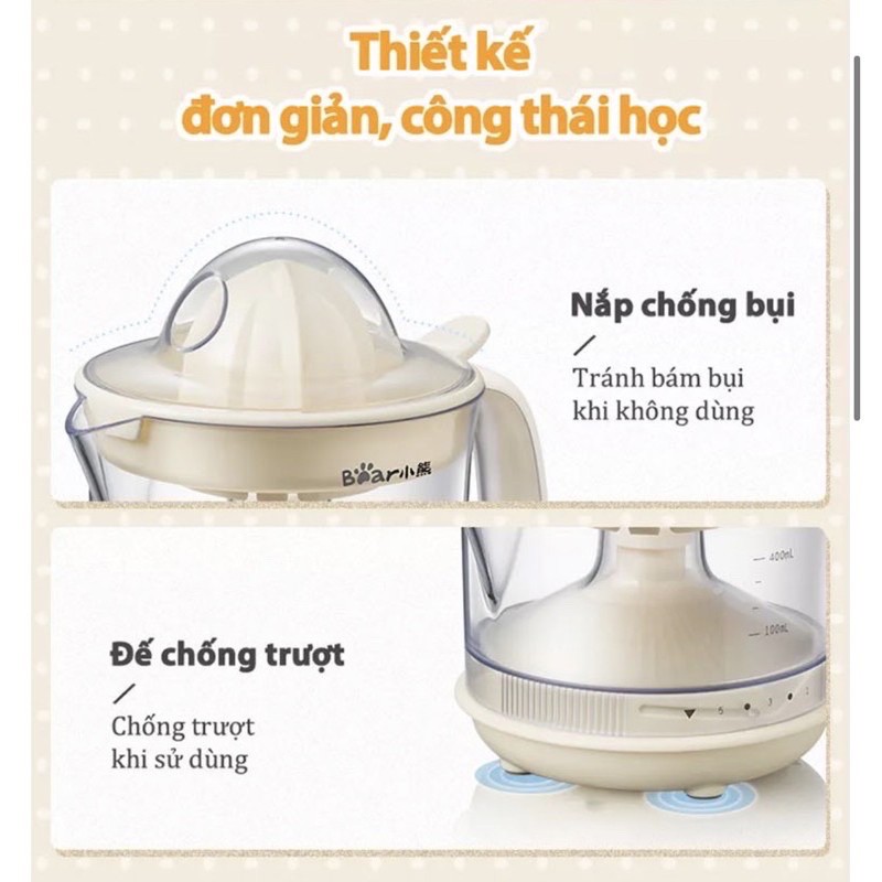 Máy vắt cam chính hãng Bear