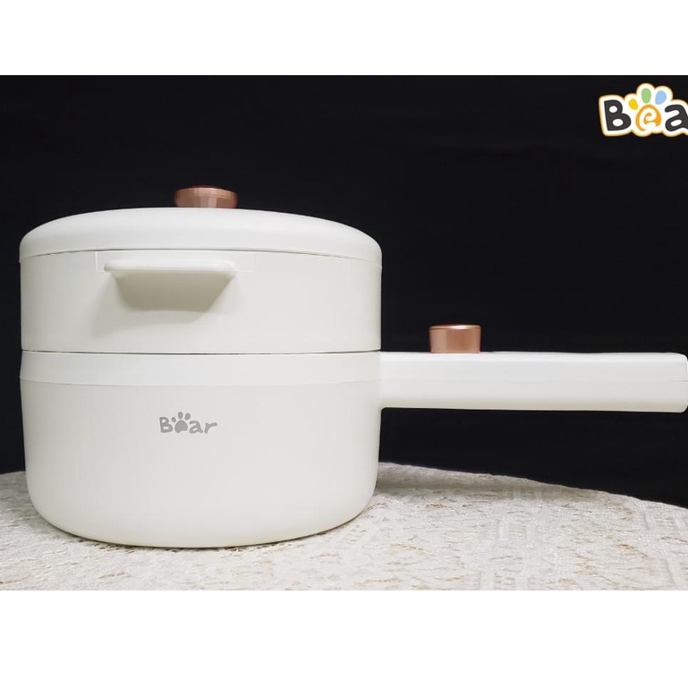 Nồi Điện Đa Năng Bear DRG-P16M2 Chống Dính Ăn Lẩu, Chiên, Xào Chính Hãng Bảo Hành 18 Tháng