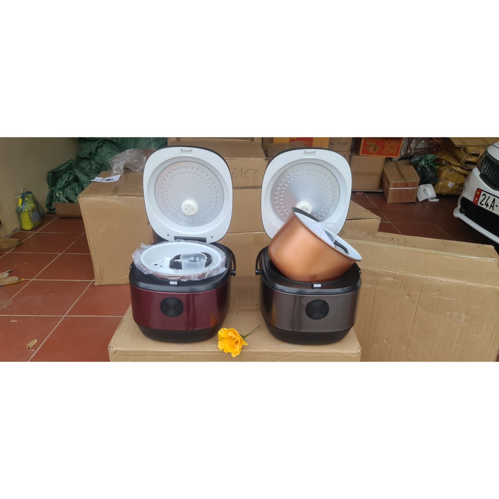 Nồi Cơm Điện Tử Mini Đa Năng Giá Rẻ JIASHI 3L/5L Cho 2-6 Người 8 Chức Năng Nấu HDTV