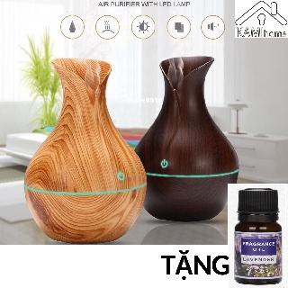 Máy xông tinh dầu dáng bình hoa