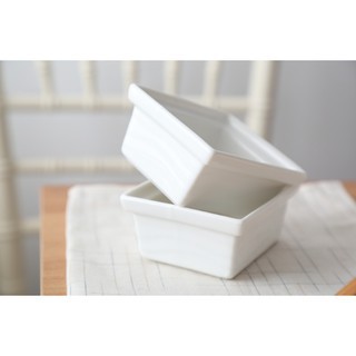 Khay mứt sứ nắp kính kết hợp đế gỗ đơn giản - hiện đại