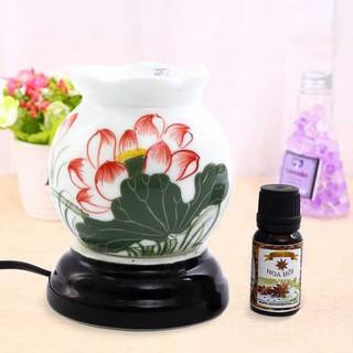 Máy xông Tinh dầu, phun sương Lập Phương màu Đen và Trắng Hàng chính Hãng