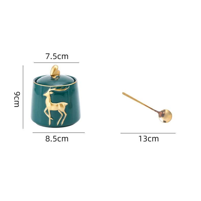 ( có sẵn) Hũ gia vị gốm sứ cao cấp, HOME chính hãng đa dạng.