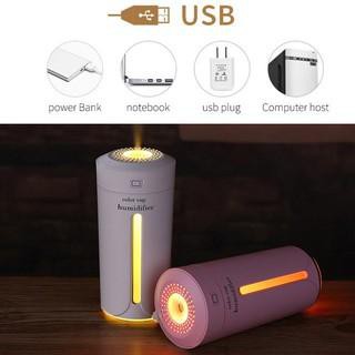 Máy Phun Sương tạo ẩm, khuếch tán tinh dầu Hình Cốc - cổng USB dùng cho phòng điều hòa, trên ô tô ...