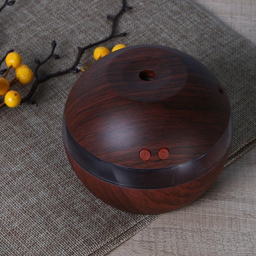 Máy xông Tinh dầu, phun sương Lập Phương màu Đen và Trắng Hàng chính Hãng kèm 1 chai tinh dầu
