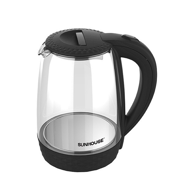Bình đun siêu tốc 1.8L Sunhouse SHD1215B thủy tinh cao cấp trong suốt - Bảo hành 12 tháng chính hãng toàn quốc