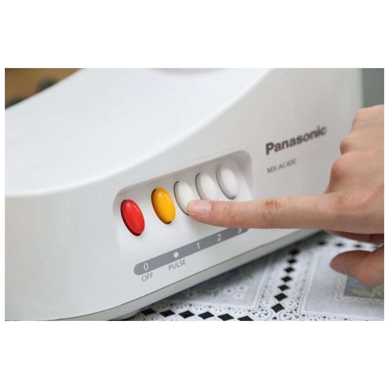 Máy xay sinh tố đa năng Panasonic MX-AC400WRA xay hạt, xay hoa quả, xay đá nhỏ - Hàng Bếp 3B