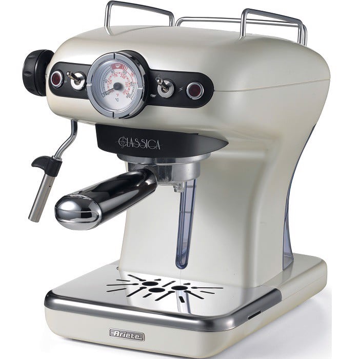 Máy pha cà phê Espresso 0,9 lít Ariete MOD.1389/16-MOD.1389/17 - Thương hiệu đến từ Ý - Kiểu dáng cổ điển - Hàng Bếp 3B