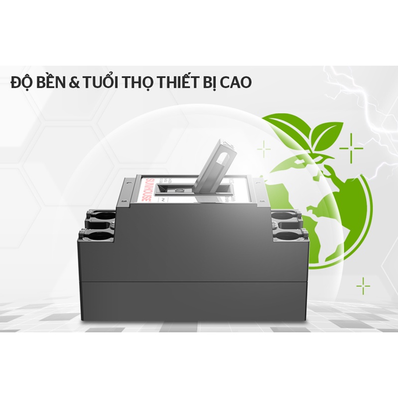 Cầu dao an toàn 2 cực Sunhouse SHE-B-S121/15A-B - MCCB 2P 15A~40A - Thiết bị đóng ngắt - Hàng Bếp 3B