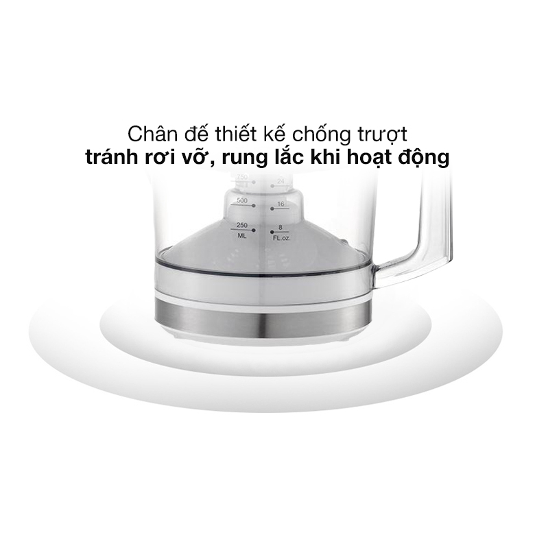 Máy vắt cam Sharp EJ-J407-WH - Dung tích 750ml - Tự động đảo chiều vắt - Bảo hành 12 tháng - Hàng Bếp 3B