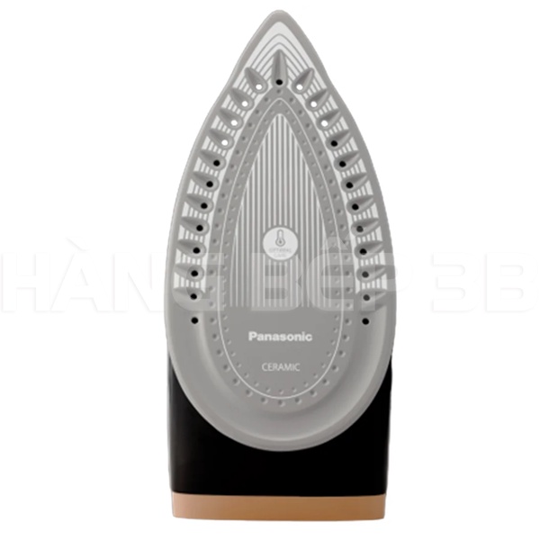 Bàn ủi hơi nước Panasonic NI-GT200ARA/NI-GT500NRA - Màu xanh/nâu - Công suất 2400W - Hàng Bếp 3B