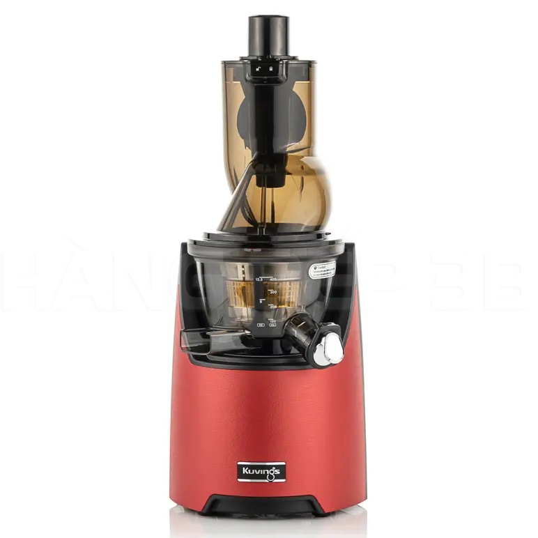 Máy ép chậm Kuvings EVO820 (màu đỏ) - Nhập khẩu Hàn Quốc - Chất lượng uy tín - Hàng Bếp 3B