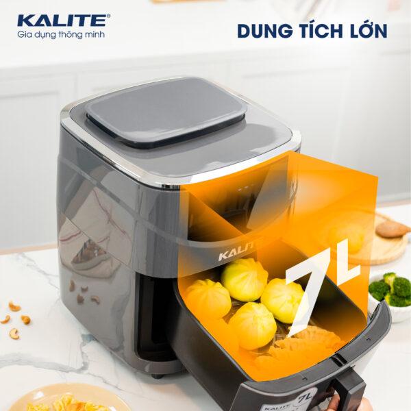 Nồi chiên không dầu hơi nước Kalite Steam 7 - Dung tích 7L - Hàng Bếp 3B - Giao hàng siêu tốc