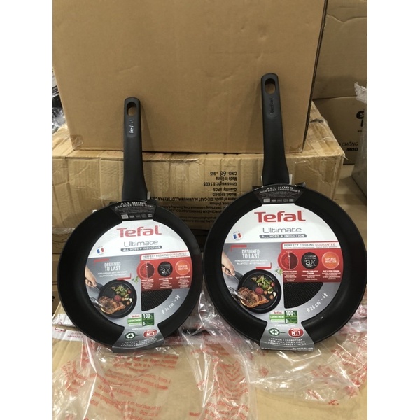Chảo chống dính đáy từ Tefal 24cm/26cm/28cm Ultimate - Sản xuất tại Pháp - Bảo hành chính hãng 2 năm