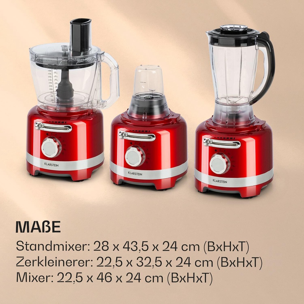 Máy xay đa năng Klarstein Luca - Hàng Bếp 3B - Có bảo hành
