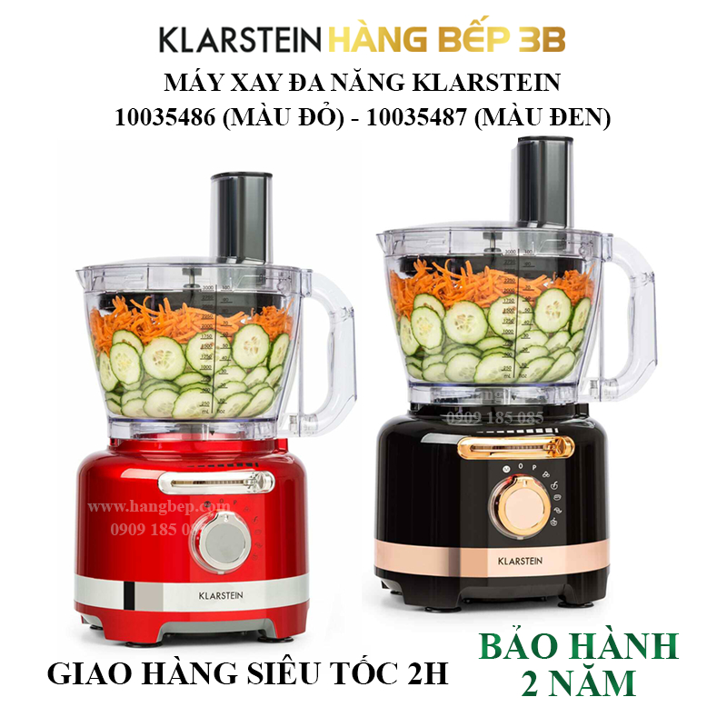 Máy xay đa năng Klarstein Luca -  Hàng Bếp 3B - Có bảo hành
