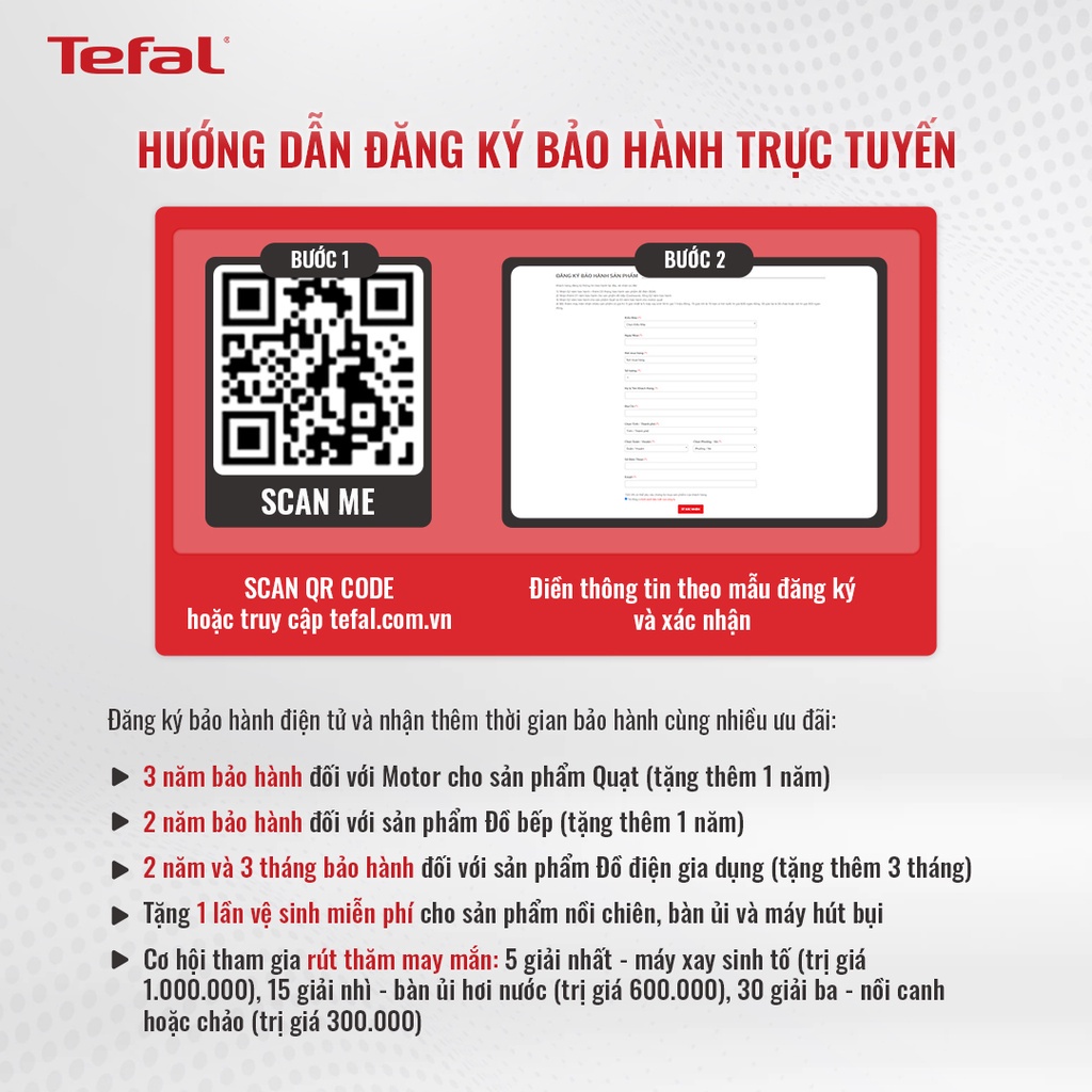 Nồi áp suất inox 304 sử dụng bếp từ Tefal Secure 5 Neo 6 lít & 4 lít  - Chính hãng bảo hành 2 năm - Hàng Bếp 3B