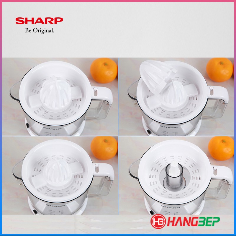 Máy vắt cam Sharp EJ-J256-WH / EJ-J850-BK - Bảo hành chính hãng 12 tháng