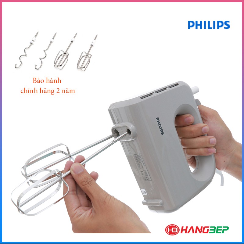 Máy đánh trứng Philips HR3705/20 - Bảo hành chính hãng 24 tháng