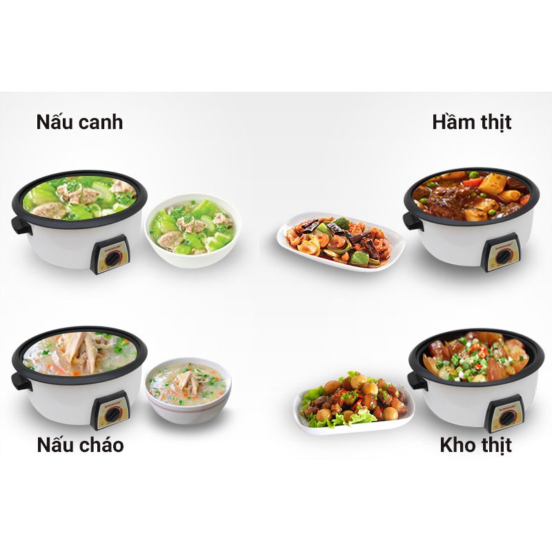 Nồi lẩu điện 3 lít Sunhouse SHD4520 / SHD4521 - mới 100%, bảo hành chính hãng 12 tháng