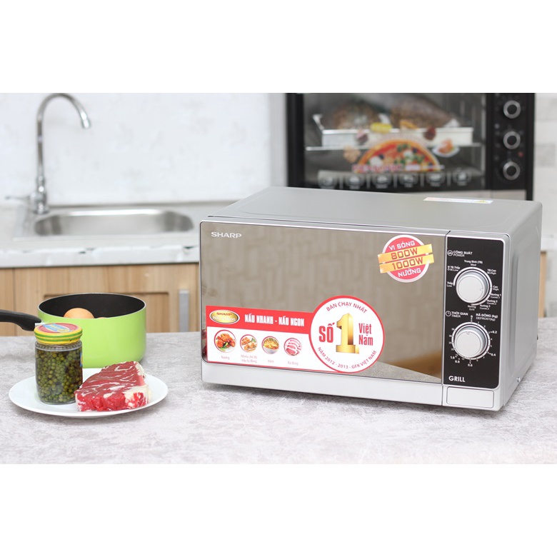 Lò vi sóng có nướng SHARP 20 lít R-G222VN-S / R-G223VN/ G226VN