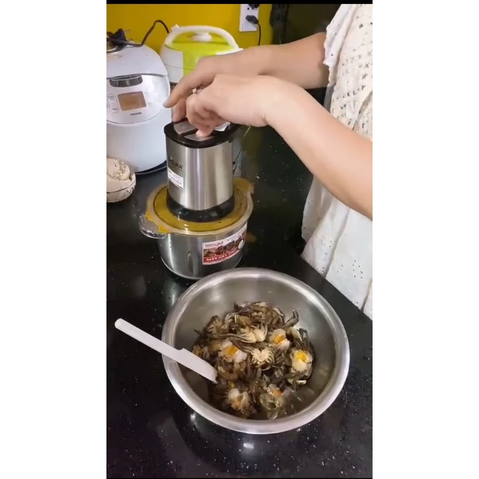Máy xay thịt Hasuka HSK-123 - Bảo hành chính hãng 12 tháng
