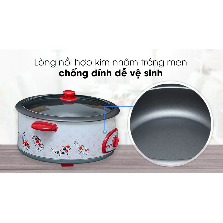 Nồi lẩu điện đa năng Sunhouse SH525L 4 lít