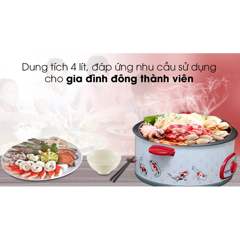 Nồi lẩu điện đa năng Sunhouse SH525L 4 lít