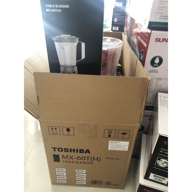Máy xay sinh tố Toshiba MX-60T(H) (600W - 1.5 Lít) - Bảo hành 1 năm