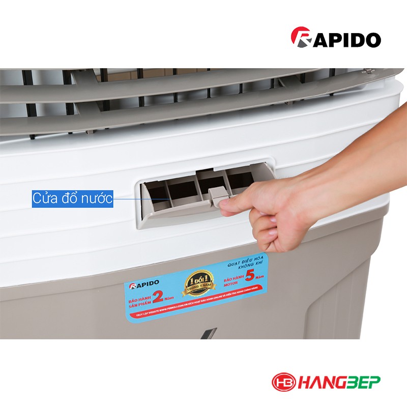 Quạt điều hòa không khí Rapido Turbo 9000D/9000M