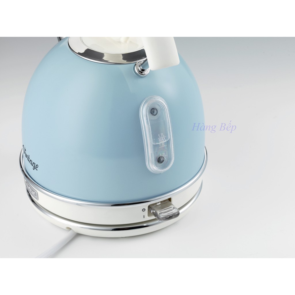Bình đun nước siêu tốc 1,7 lít Ariete MOD. 2877 (3 màu) - Bảo hành chính hãng 24 tháng toàn quốc