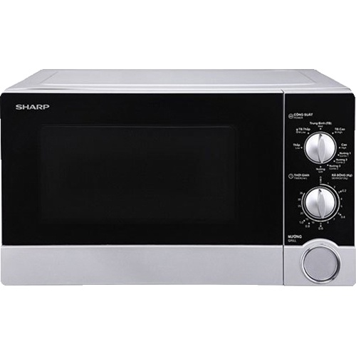 Lò vi sóng có nướng Sharp 23 lít R-G302VN-S - Hàng chính hãng bảo hành 12 tháng