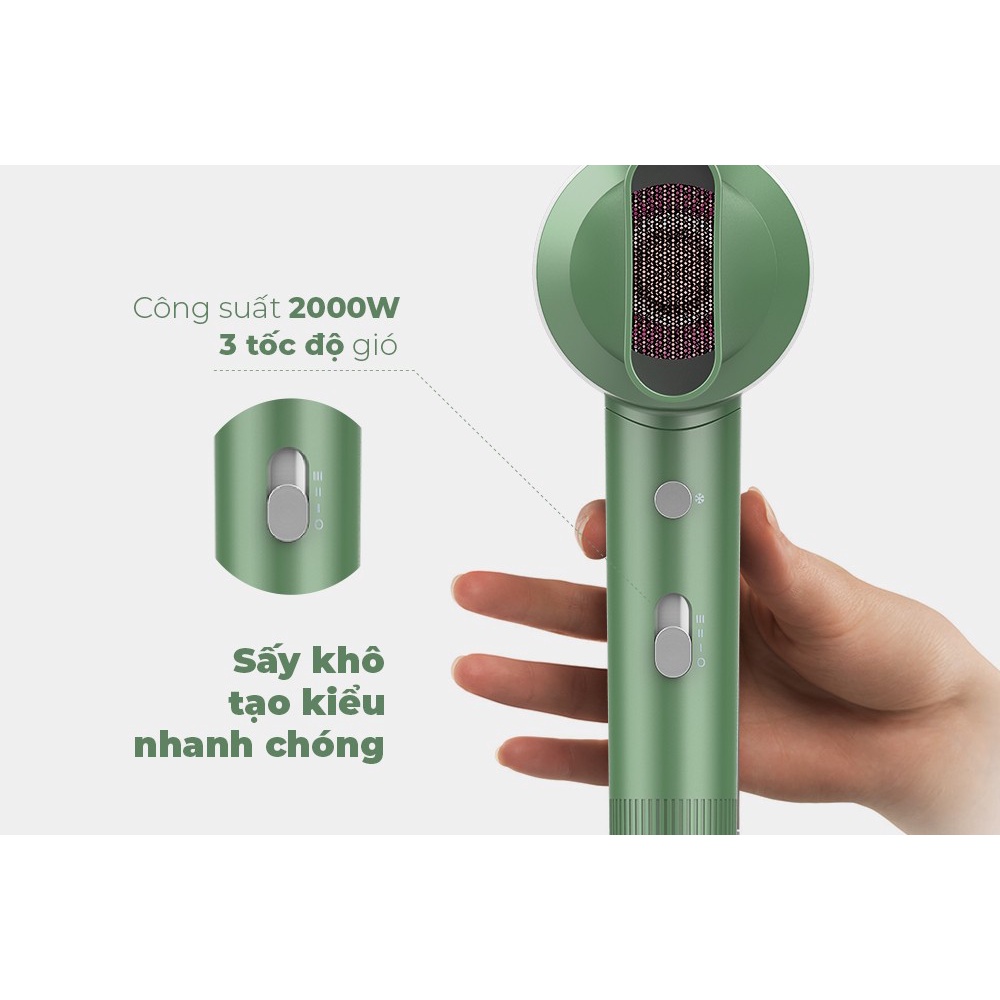 Máy sấy tóc Sunhouse SHD2315B/G - Model mới nhất 3.2022 - bảo hành hãng 12 tháng