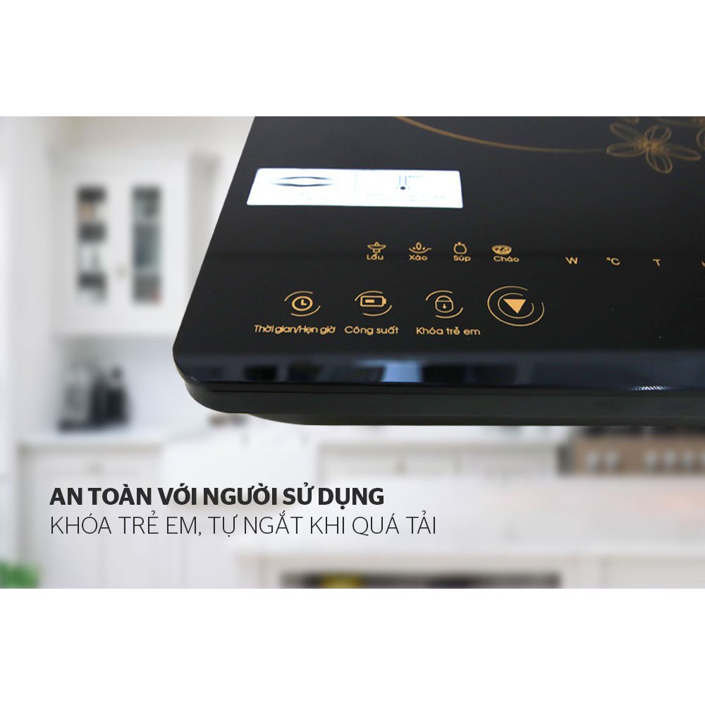 Bếp điện từ cảm ứng Sunhouse SHD6800 ( tặng kèm nồi lẩu) - mới 100%, bảo hành 12 tháng