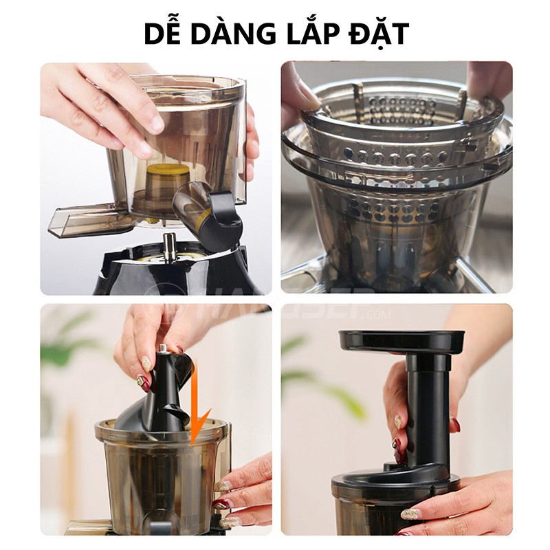 Máy ép chậm trái cây Rapido RSJ-150M