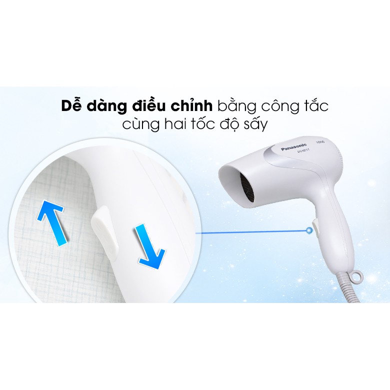 Máy sấy tóc Panasonic EH-ND11 (xanh/trắng)