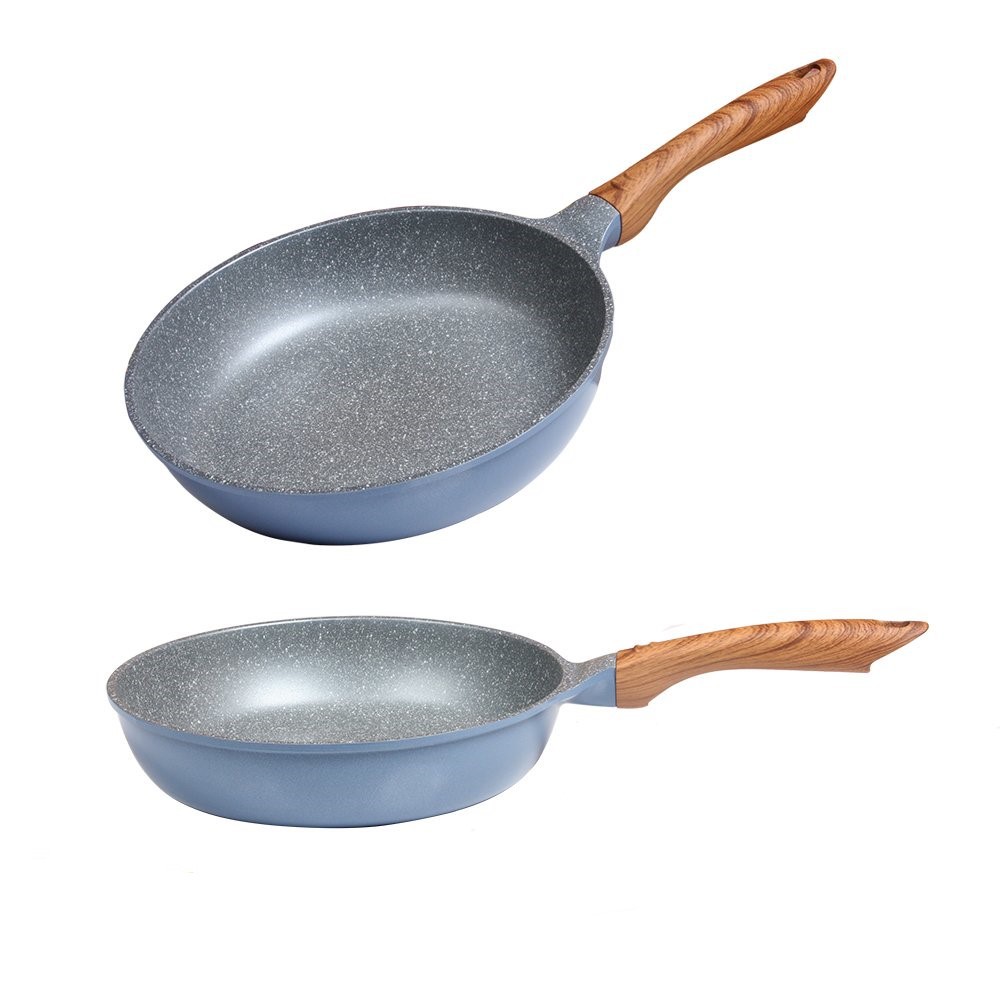 Chảo chiên sử dụng bếp từ Ecoramic Hàn Quốc 20cm/24cm/28cm