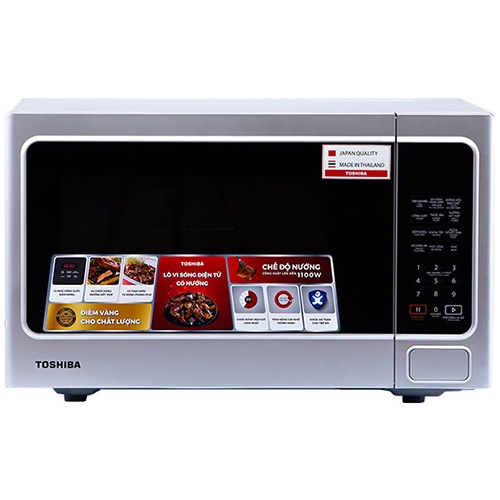 Lò vi sóng có nướng 23 lít Toshiba ER-SGS23(S1)VN /34 lít ER-SGS34(S1)VN - sản xuất tại Thái Lan